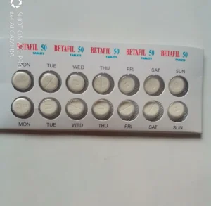 Betafil 50mg Tablets (atenolol)