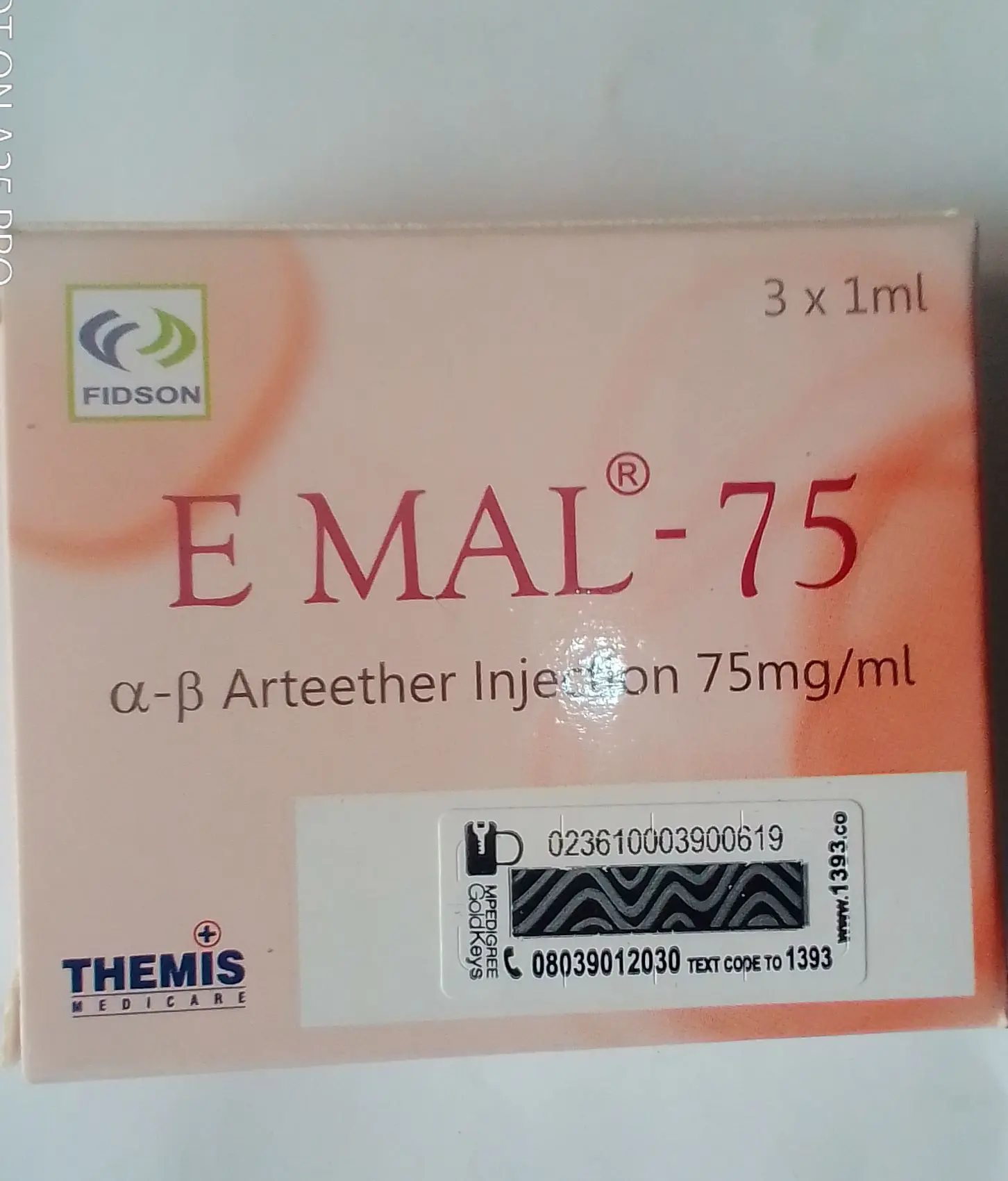 Emal 75mg Injection
