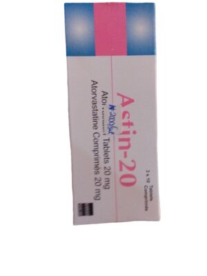 Astin 20mg Tablet (artovastatin)