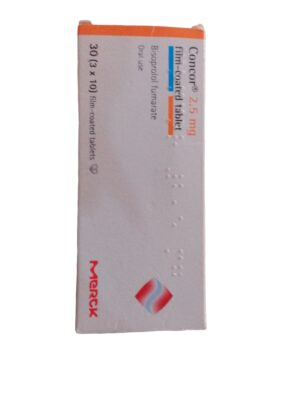 Concor 10mg Tablet (bisoprolol)