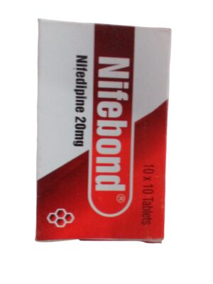 Nifebond 20mg Tablet (nifedipine)