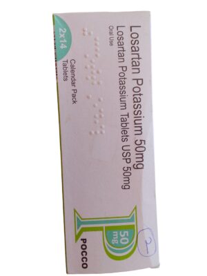 Pocco Losartan 50mg Tablets