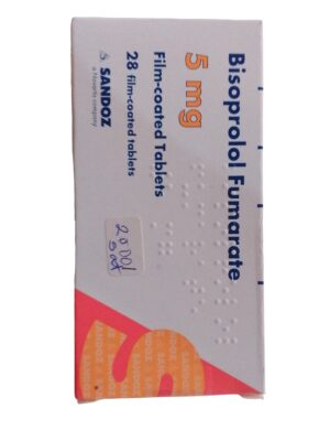 Sandoz Bisoprolol Fumarate 5mg Tablet