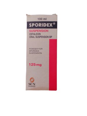 Sporidex 125mg/5ml Suspension (cephalexin)