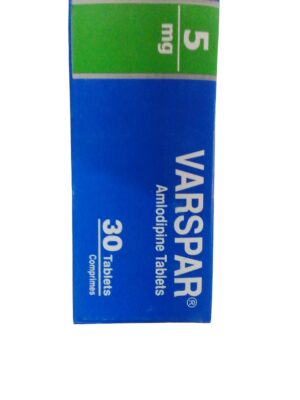 Varspar 5mg Tablet (amlodipine)