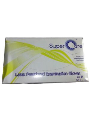Latex Examination Gloves X100 Per Pack