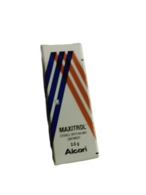 Maxitrol Eye Ointment (dexa+neomycin+polymixin)