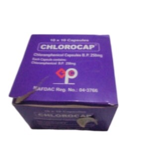 Chloramphenicol 250mg Capsules