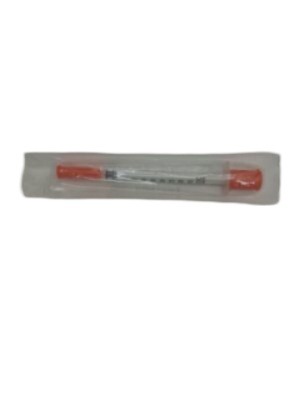 Disposable Insulin Syringe With Needle 100iu