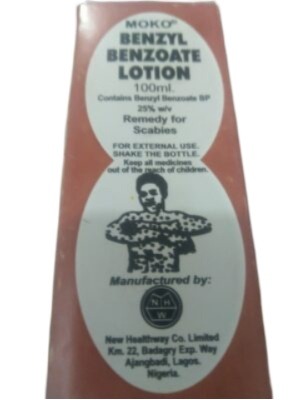 Moko Benzyl Benzoate Lotion 100ml