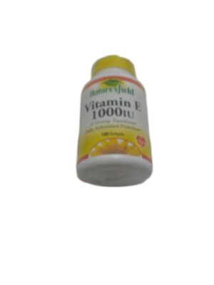 Natures Field Vitamin E 1000iu Softgel