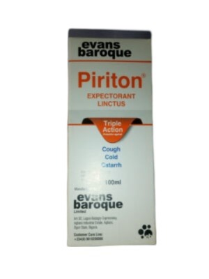 Piriton Expectorant Linctus Adult 100ml
