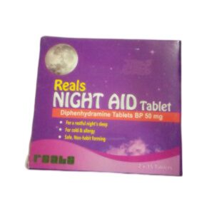 Reals Night Aid Tablet (diphenhydramine 50mg)