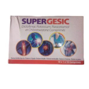Supergesic Tablet (diclofenac Potassium/paracetamol/chlorzoxazone)